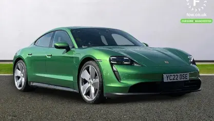 Used Porsche Taycan 300 kW (408 HP) 2022 Green Sedan