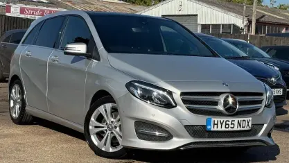 Used Mercedes B200 Premium Plus 156 HP (114 kW) 2015 Silver Hatchback