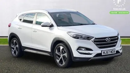 Used Hyundai Tucson Edition 177 HP (130 kW) 2017 White SUV