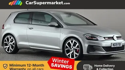 Silver Used 2019 VW Golf VII GTI Hatchback | £18,197 (Good price)