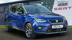 Mystery blue Used 2021 Seat Arona FR Sport SUV | £11,895 (Fair price)