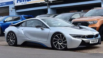 Used BMW i8 Comfort Edition 362 HP (266 kW) 2017 Silver Coupe