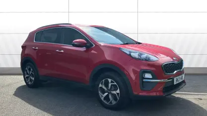 Used Kia Sportage 132 HP (97 kW) 2021 Red SUV