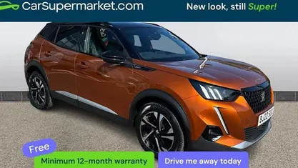 Begagnad Peugeot 2008 GTi 131 HK (96 kW) 2022 Orange SUV