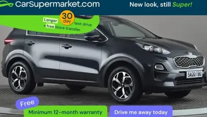 Used Kia Sportage 132 HP (97 kW) 2020 Grey SUV