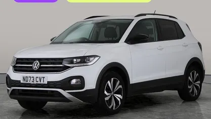 White Used 2023 VW T-Cross Black Edition SUV | £17,231 (Fair price)