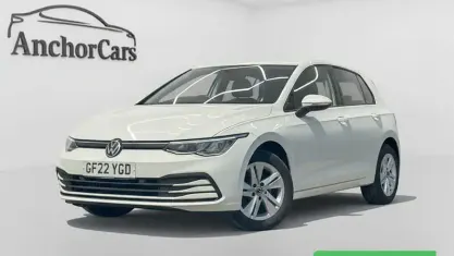 Used VW Golf VIII Life 110 HP (80 kW) 2022 White Hatchback