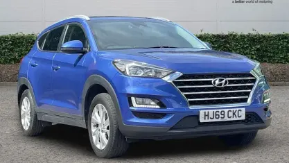 Used Hyundai Tucson SE 132 HP (97 kW) 2019 Blue SUV