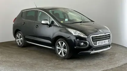 Used Peugeot 3008 Allure 120 HP (88 kW) 2016 Black Estate