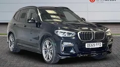 Metallic carbon black Used 2019 BMW X3 Performance SUV | £25,820 (Fair price)