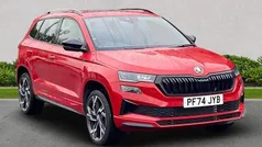 Red Used 2024 Skoda Karoq SportLine SUV | £28,800 (Fair price)