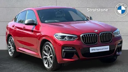 Used BMW X4 340 HP (250 kW) 2020 Red SUV