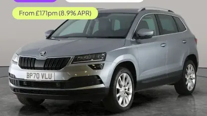 Used Skoda Karoq SE L 150 HP (110 kW) 2021 Grey SUV