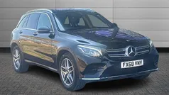 Black Used 2018 Mercedes GLC250 AMG Line Premium SUV | £20,395 (Fair price)