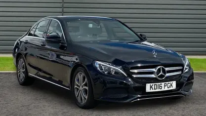 Used Mercedes C220 Premium 170 HP (125 kW) 2016 Black Sedan