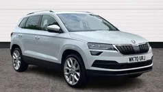 White Used 2020 Skoda Karoq SE L SUV | £15,750 (Fair price)