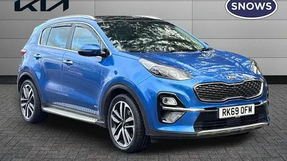 Blue Used 2019 Kia Sportage SUV | £16,995 (Fair price)