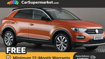 Used VW T-Roc Design 116 HP (85 kW) 2019 Orange SUV