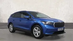 Race blue metallic New 2025 Skoda Enyaq iV Suite SUV | £27,099 (Super price)