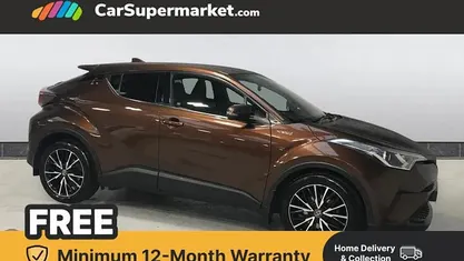 Used Toyota C-HR 122 HP (89 kW) 2018 Brown SUV