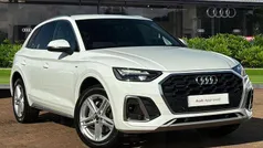 White Used 2024 Audi Q5 S-Line SUV | £35,490 (Good price)