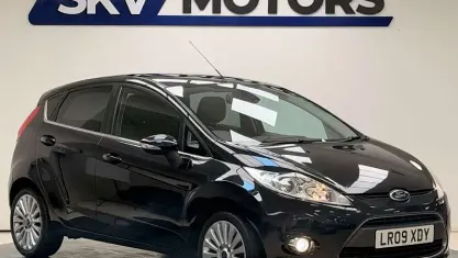 Used Ford Fiesta Titanium 97 HP (71 kW) 2009 Black Hatchback