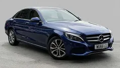 Blue Used 2016 Mercedes C200 Premium Sedan | £11,470 (Fair price)