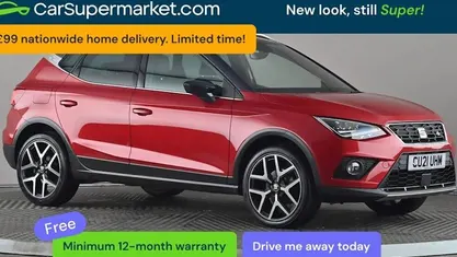 Used Seat Arona FR Sport 110 HP (80 kW) 2021 Red SUV