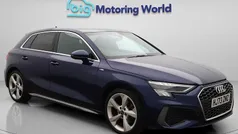 Blue Used 2023 Audi A3 Sportback S-Line Hatchback | £24,400 (Fair price)