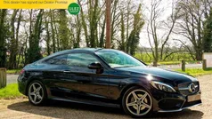Black Used 2018 Mercedes C220 AMG line Coupe | £16,995 (Fair price)