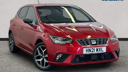 Used Seat Ibiza XCELLENCE Lux 110 HP (80 kW) 2021 Red Hatchback
