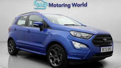 Used Ford Ecosport ST-Line 125 HP (91 kW) 2022 Blue SUV