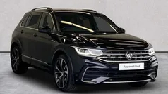 Black Used 2022 VW Tiguan R-line SUV | £25,530 (Fair price)