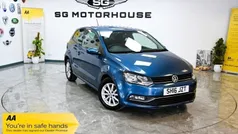 Blue Used 2016 VW Polo Match Hatchback | £8,995 (Fair price)