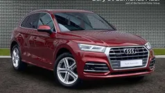 Red Used 2019 Audi Q5 S-Line SUV | £24,190 (Fair price)