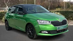 Green Used 2020 Skoda Fabia Colour Edition Hatchback | £10,100 (Fair price)