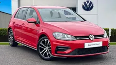 Red Used 2017 VW Golf VII R-line Hatchback | £13,490 (Fair price)