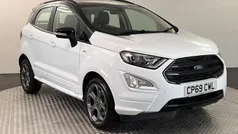 White Used 2019 Ford Ecosport ST-Line SUV | £13,405 (Fair price)