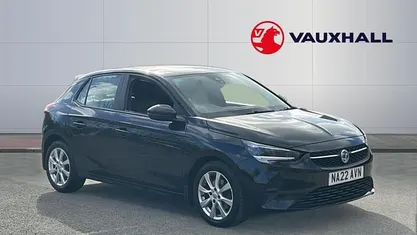 Used Vauxhall Corsa Edition 101 HP (74 kW) 2022 Black Hatchback
