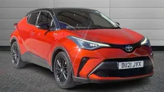 Scorched orange Used 2021 Toyota C-HR Edition SUV | £19,801 (Fair price)