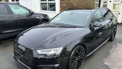 Used Audi A4 S-Line 218 HP (160 kW) 2016 Black Estate