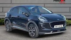 Black Used 2021 Ford Puma Titanium SUV | £14,395 (Good price)