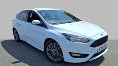 White Used 2018 Ford Focus ST-Line Hatchback | £8,040 (Good price)