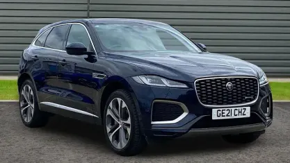 Used Jaguar F-Pace R-Dynamic 250 HP (183 kW) 2021 Blue SUV