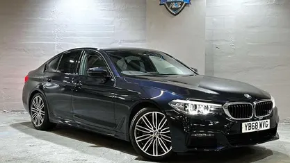 Used BMW 520 M Sport 190 HP (139 kW) 2018 Black Sedan