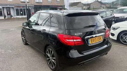 Used Mercedes B200 136 HP (100 kW) 2013 Black Hatchback