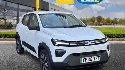 Begagnad Dacia Spring Expression 47 kW (65 HK) 2024 Vit Halvkombi