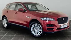 Red Used 2020 Jaguar F-Pace Portfolio SUV | £18,195 (Fair price)
