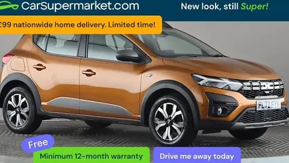 Used Dacia Sandero Journey 91 HP (66 kW) 2022 Orange Hatchback