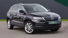 Black magic pearl effect Used 2022 Skoda Karoq SE L SUV | £18,495 (Fair price)